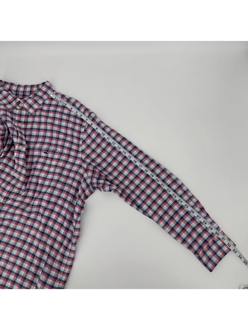Vineyard Vines Performance Classic Fit Long Sleeve Plaid Shirt Men’s Size XXL